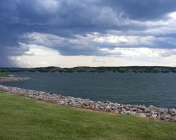 Lake Sharp along the Missouri River