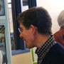 Larry meeting with people from the Rohester Trinity Presbyterian Church