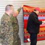 Marine blanket Ceremony
