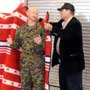 Marine blanket Ceremony