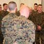 Marine blanket Ceremony