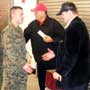 Marine blanket Ceremony
