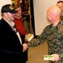 Marine blanket Ceremony
