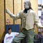 Wabasha Fountain and Sculpture Dedication Next to the National Eagle Center