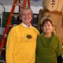 Wabasha Fountain and Sculpture Dedication Next to the National Eagle Center