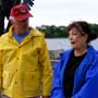 Wabasha Fountain and Sculpture Dedication Next to the National Eagle Center
