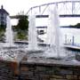 Wabasha Fountain and Sculpture Dedication Next to the National Eagle Center