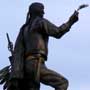 Wabasha Fountain and Sculpture Dedication Next to the National Eagle Center