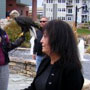 Wabasha Fountain and Sculpture Dedication Next to the National Eagle Center