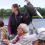 Wabasha Fountain and Sculpture Dedication Next to the National Eagle Center