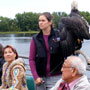 Wabasha Fountain and Sculpture Dedication Next to the National Eagle Center