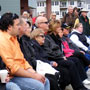 Wabasha Fountain and Sculpture Dedication Next to the National Eagle Center