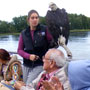 Wabasha Fountain and Sculpture Dedication Next to the National Eagle Center
