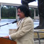 Wabasha Fountain and Sculpture Dedication Next to the National Eagle Center