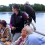 Wabasha Fountain and Sculpture Dedication Next to the National Eagle Center
