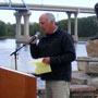 Wabasha Fountain and Sculpture Dedication Next to the National Eagle Center