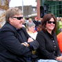 Wabasha Fountain and Sculpture Dedication Next to the National Eagle Center