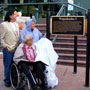 Wabasha Fountain and Sculpture Dedication Next to the National Eagle Center