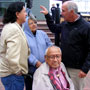 Wabasha Fountain and Sculpture Dedication Next to the National Eagle Center