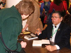 Dennis Banks Signing Autographs