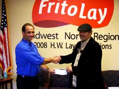 Diversity Receives Check